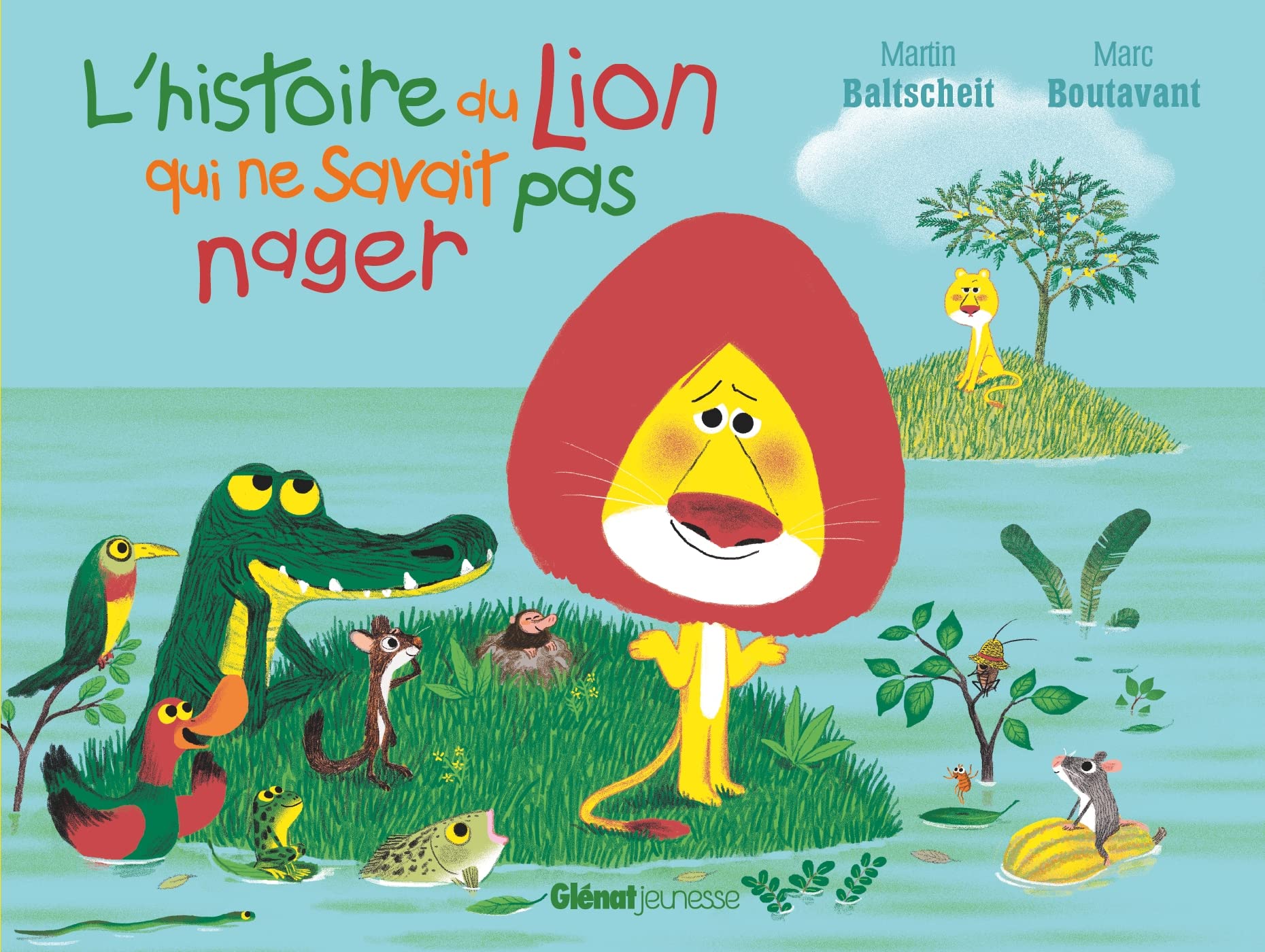 L'histoire du lion qui ne savait pas nager book