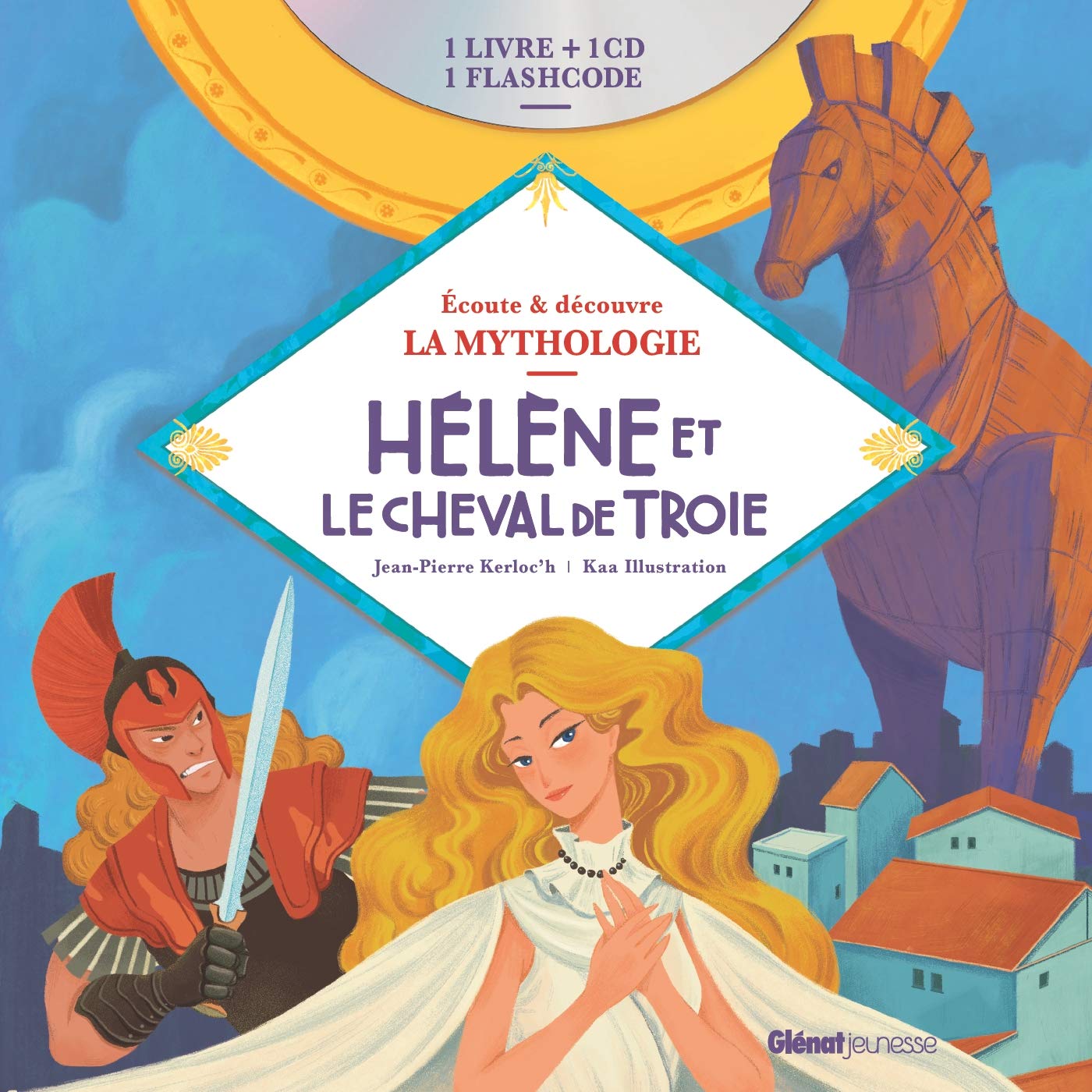 Livre CD La Mythologie - Hélène et le Cheval de Troie Fairy Tales & Legends