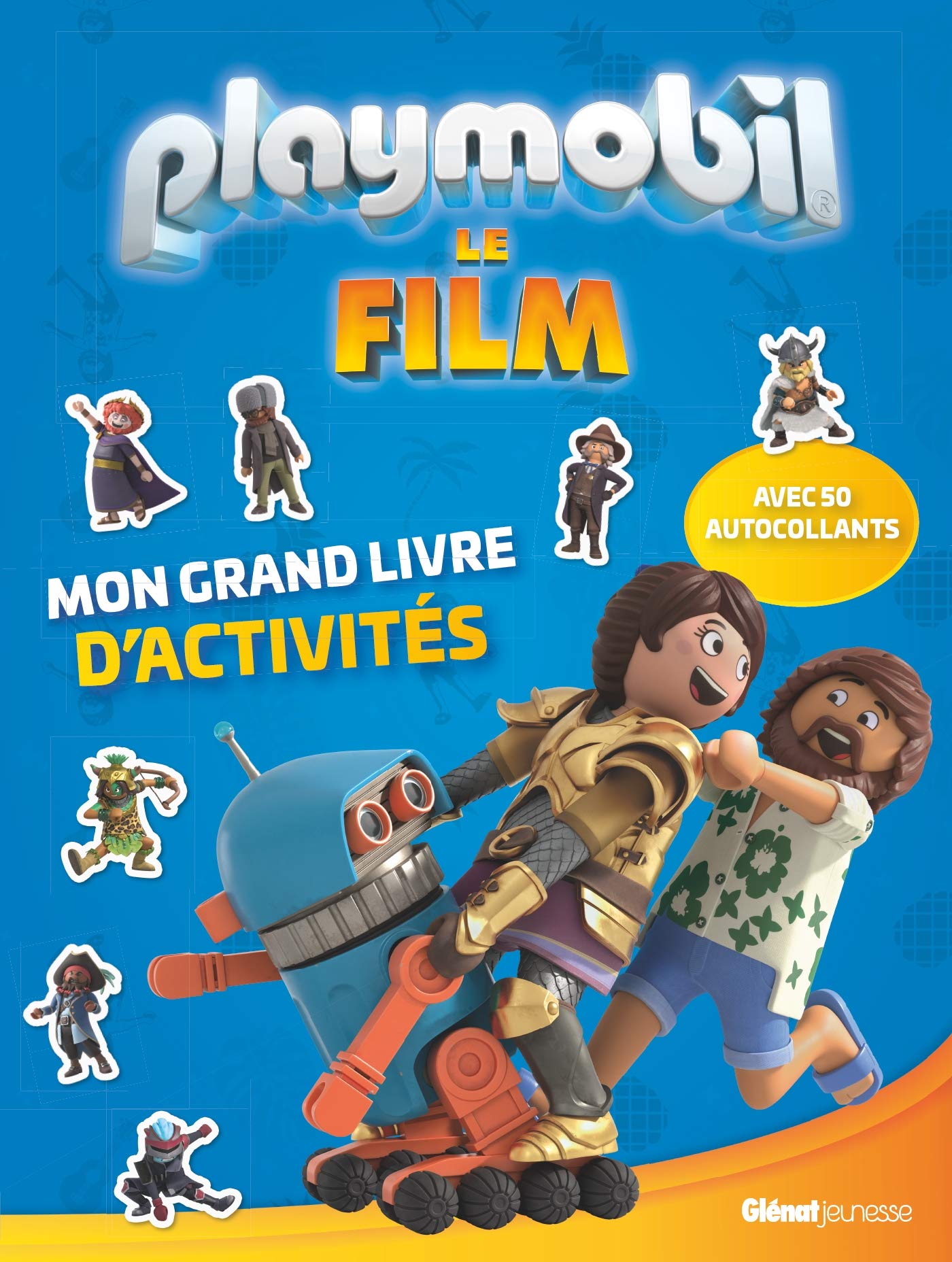 Playmobil - Mon grand livre d'activités avec stickers: avec des autocollants book