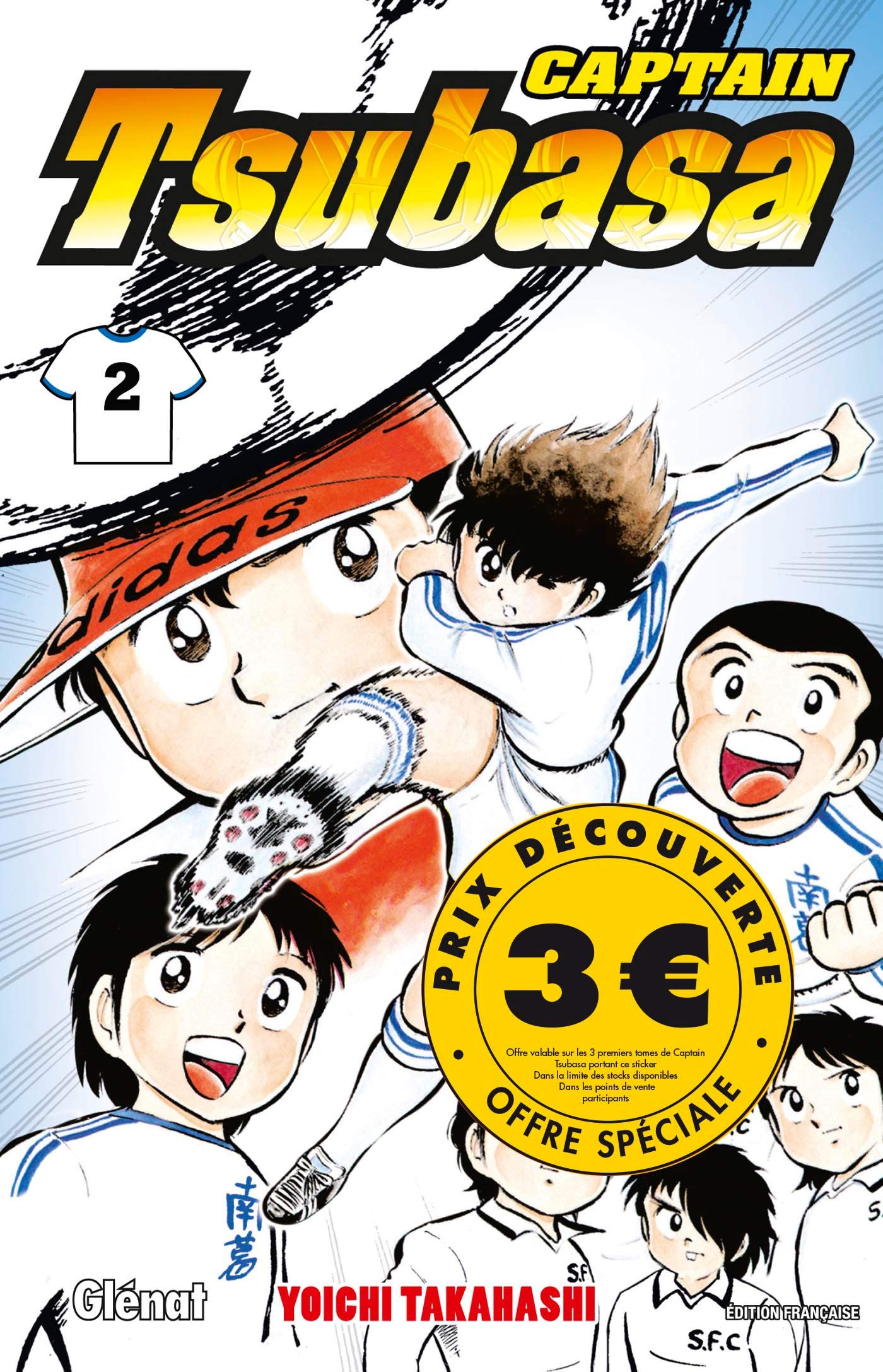 Captain Tsubasa - Tome 02 3euro book