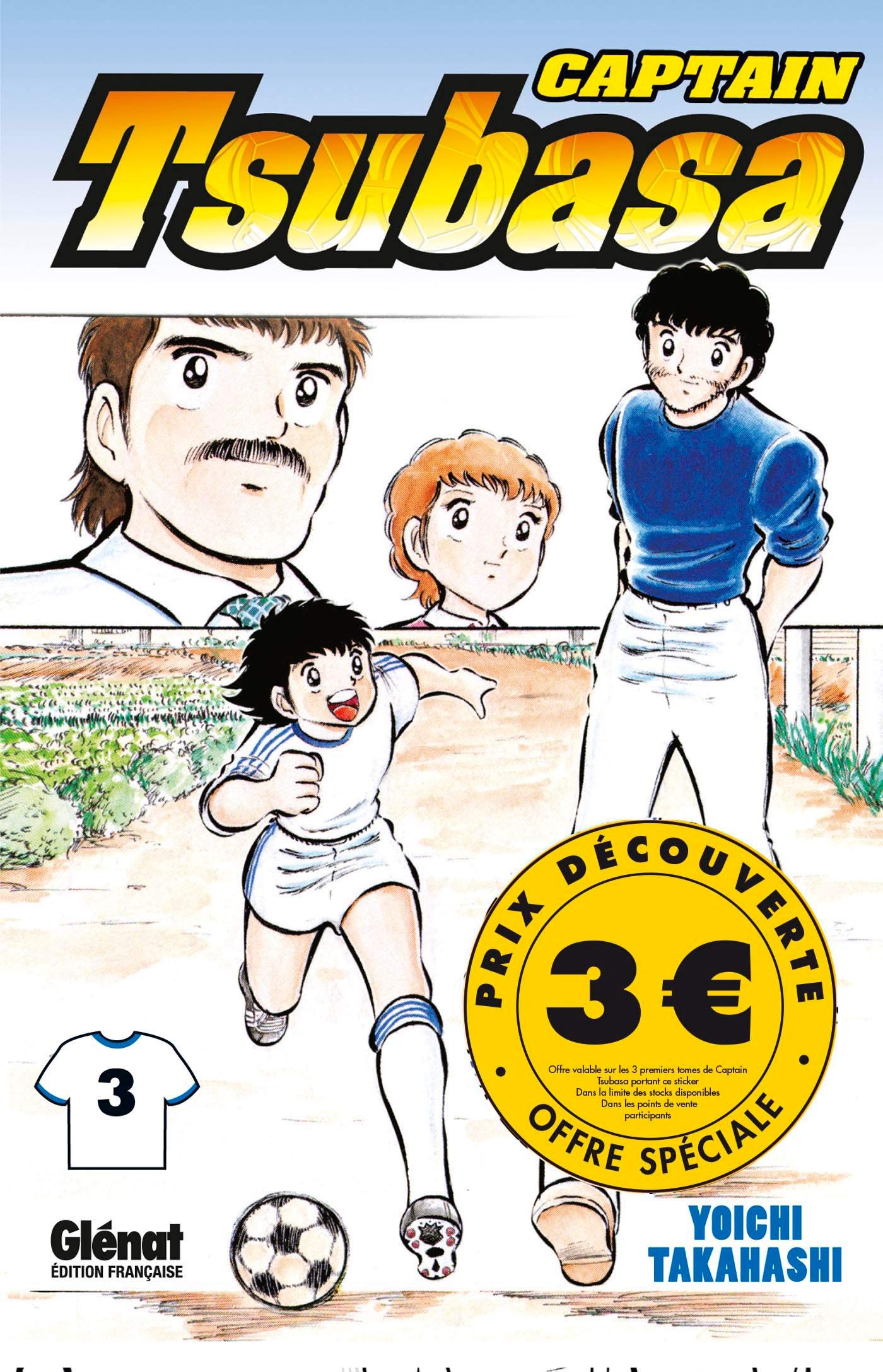 Captain Tsubasa - Tome 03 3euro book