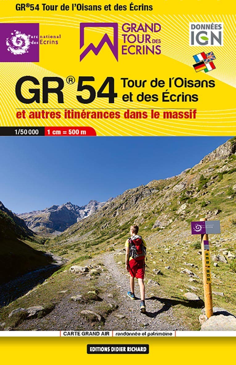 GR 54 Tour de l'Oisans et des Ècrins 1:50000 Leisure, Home & Garden
