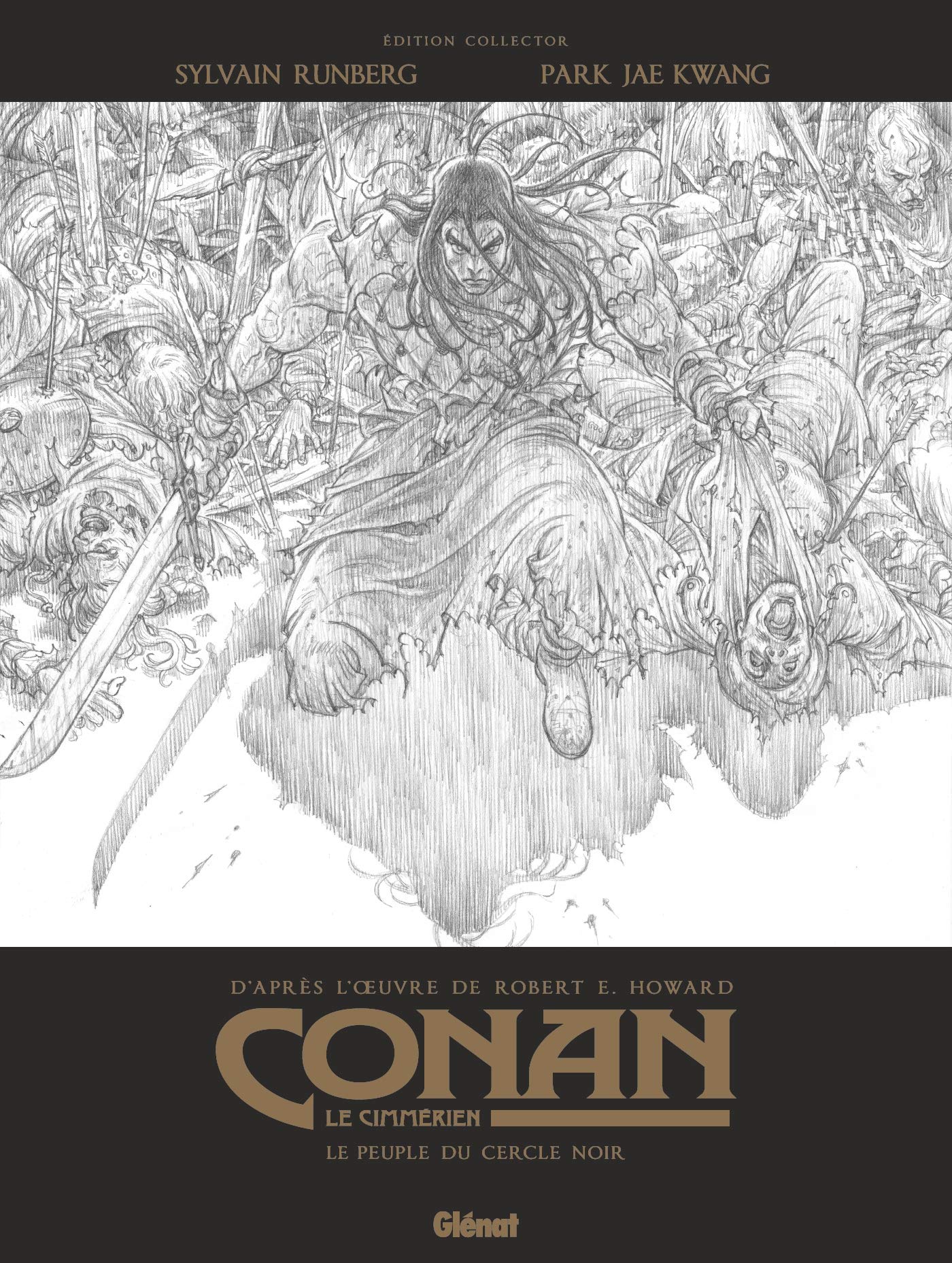 Conan le Cimmérien - Le Peuple du cercle noir N&B: Edition spéciale noir & blanc Manga