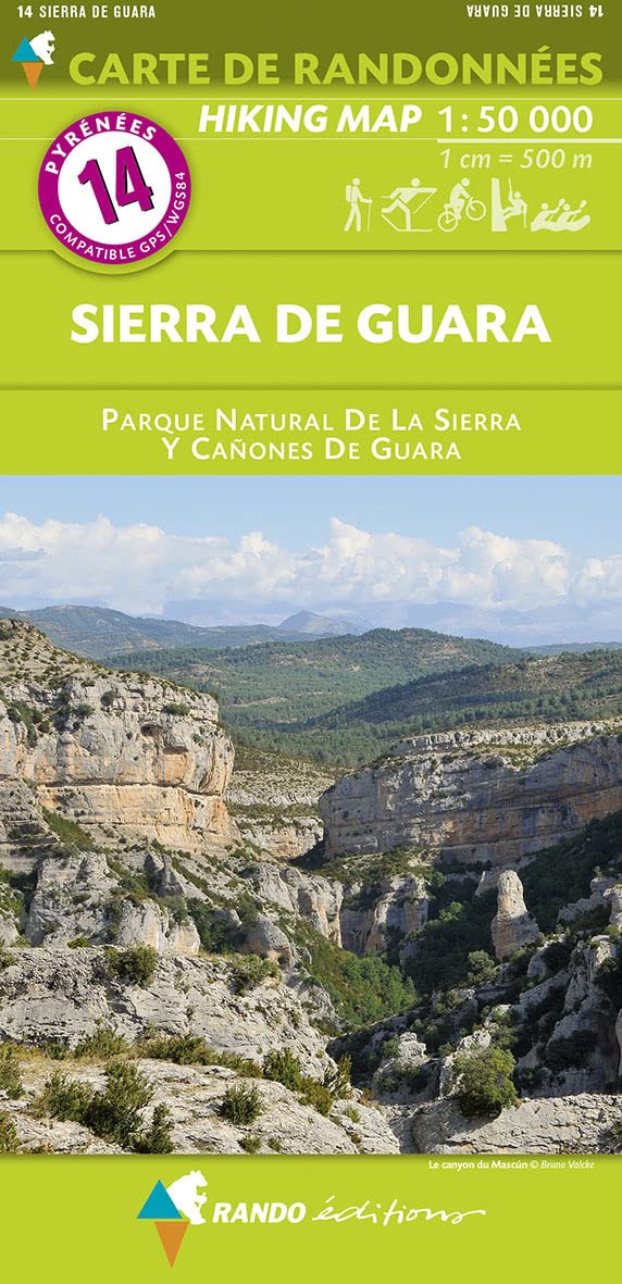 Sierra de Guara PN Sierra y Canones de Guara (14) (Hiking map, Band 14) Leisure, Home & Garden