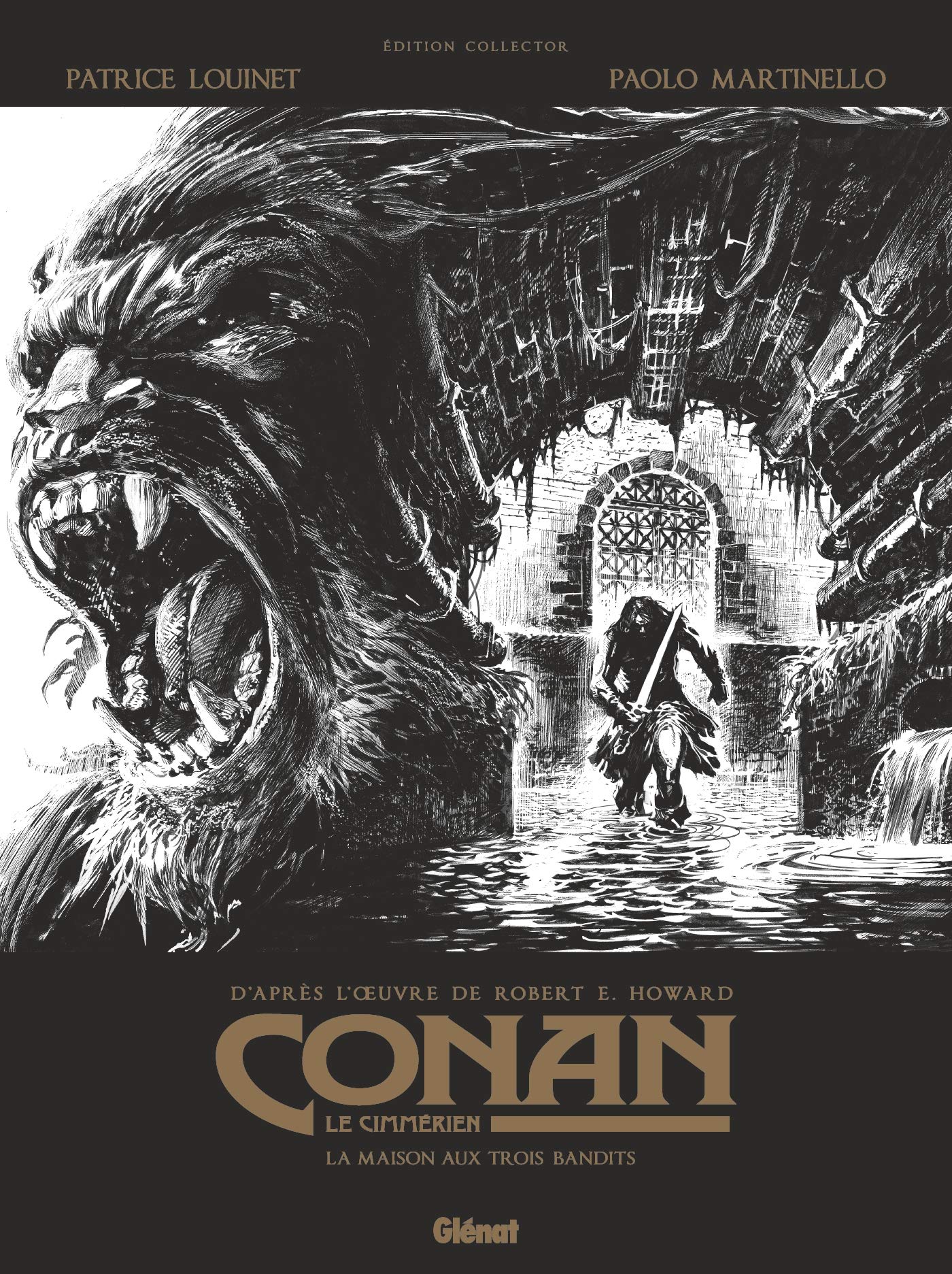 Conan le Cimmérien - La Maison aux trois bandits N&B: Édition spéciale N&B Manga