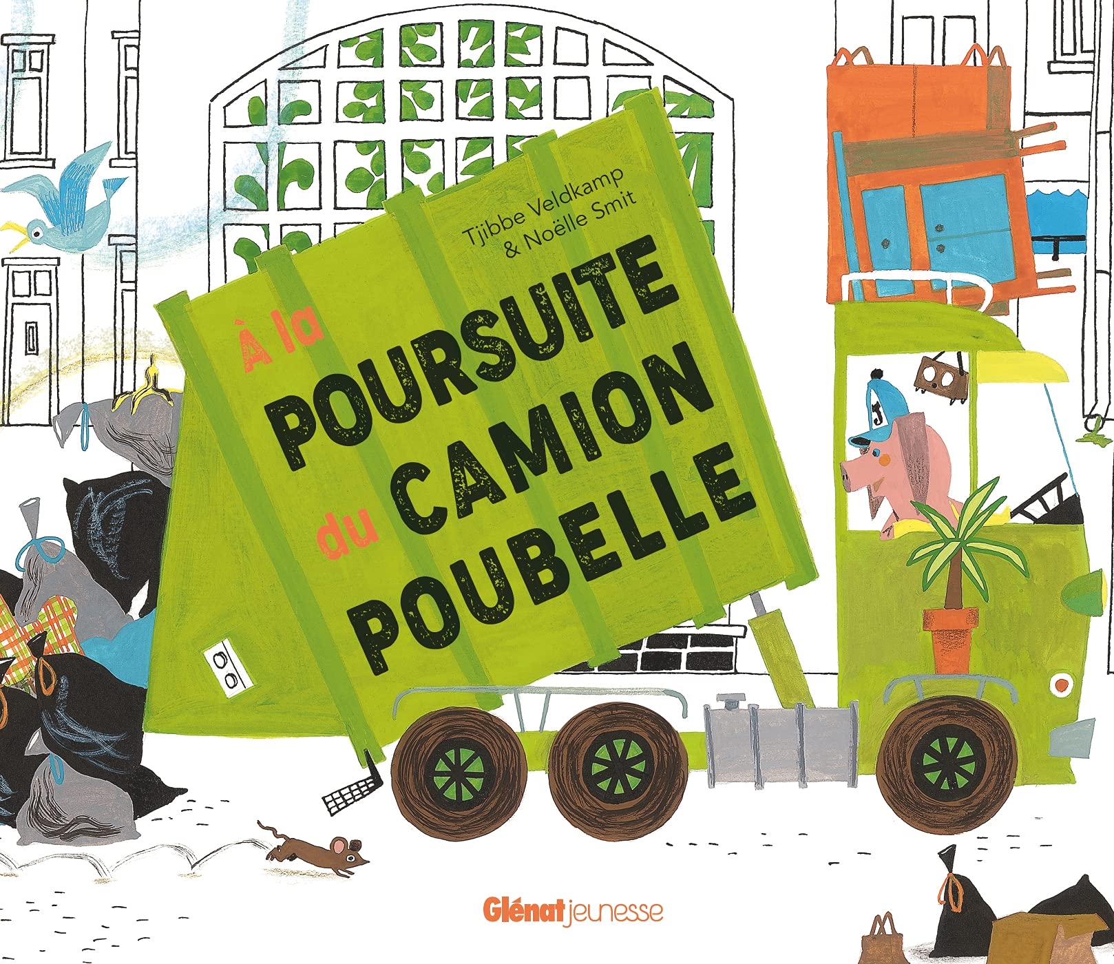 À la poursuite du camion poubelle Children's books