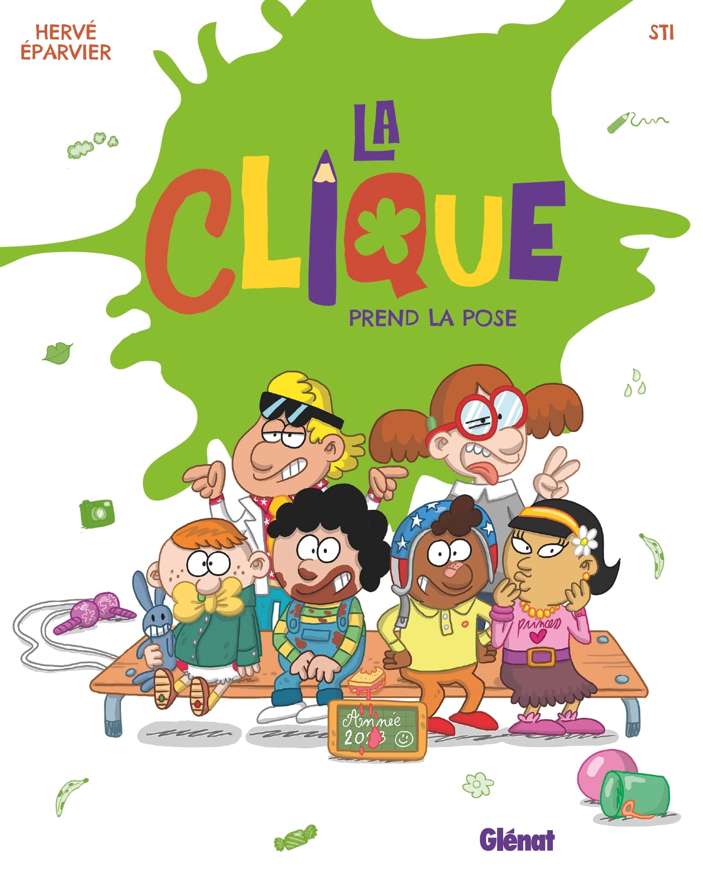 La Clique - Tome 03: La Clique prend la pose Manga