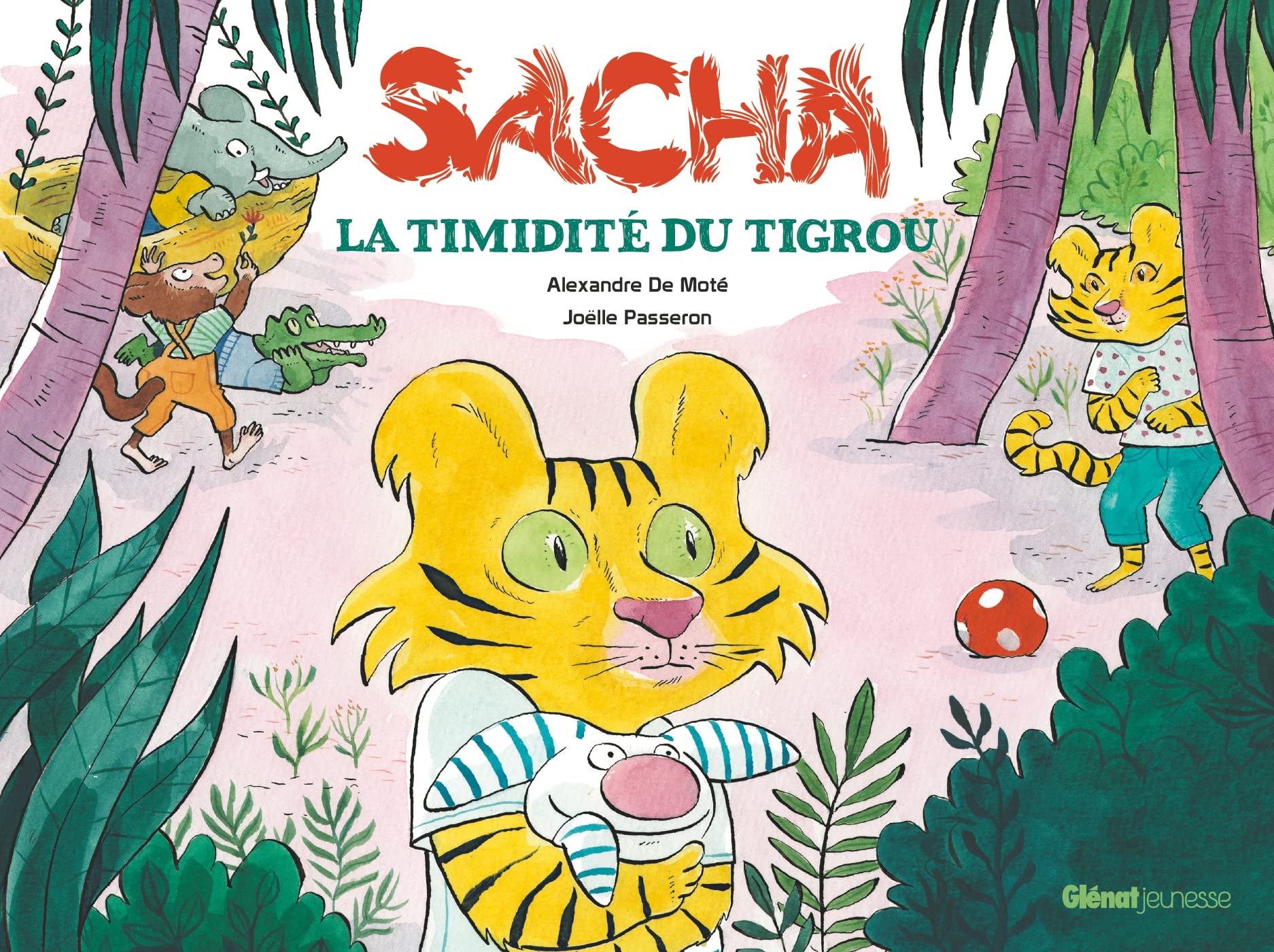 Sacha et la timidité du Tigrou Children's books