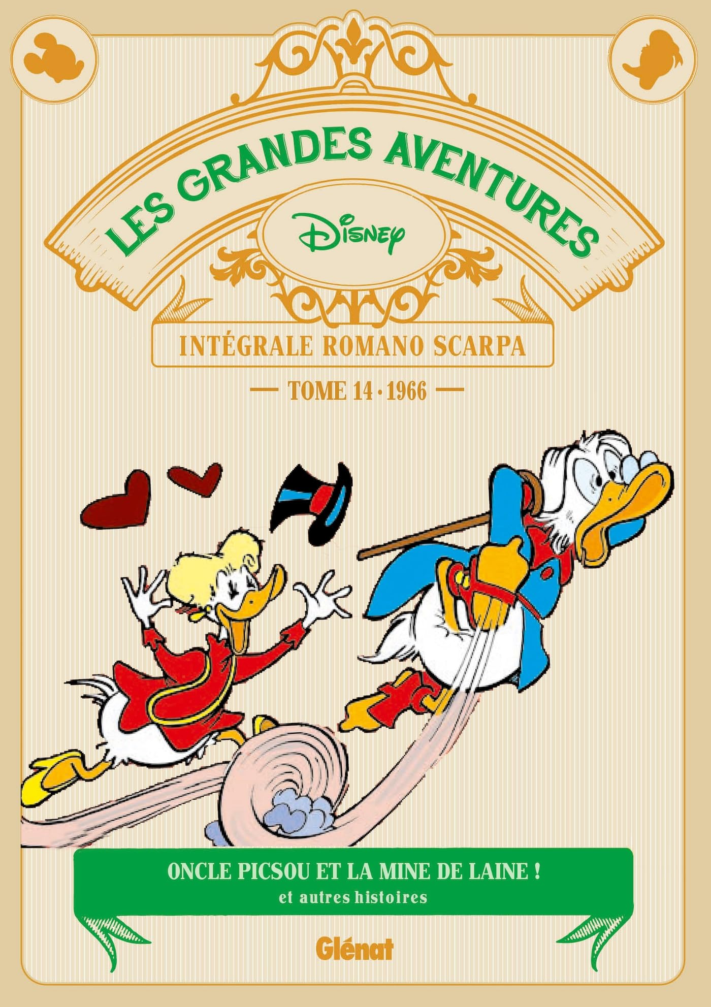 Les Grandes aventures de Romano Scarpa - Tome 14: 1966 - Oncle Picsou et la mine de laine ! et autres histoires book