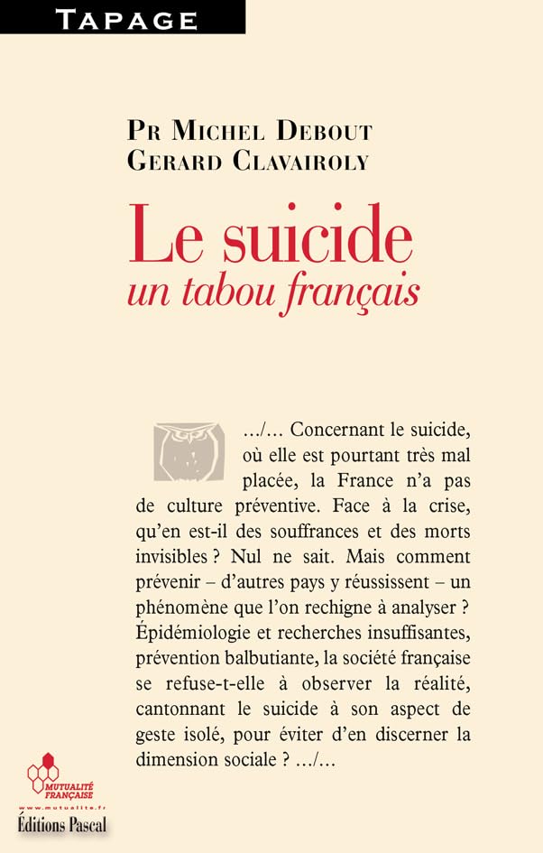 SUICIDE UN TABOU FRANCAIS (LE): Un tabou français Health, Nutrition & Fitness