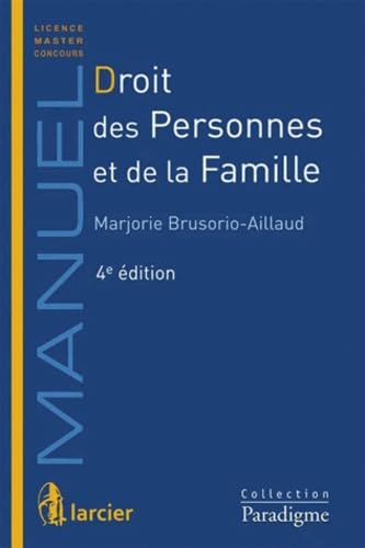 Droit des personnes et de la famille book