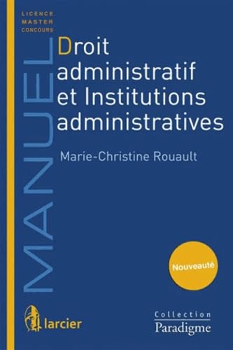 Droit administratif et Institutions administratives Books