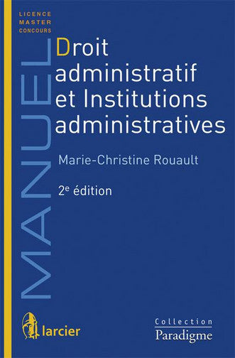 Droit administratif et institutions administratives book