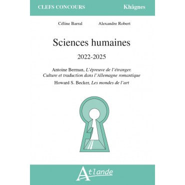 Sciences humaines 2022-2025 : Antoine Berman, L'épreuve de l'étranger, culture et traduction dans l'Allemagne romantique ; Howard S. Becker, Les mondes de l'art book