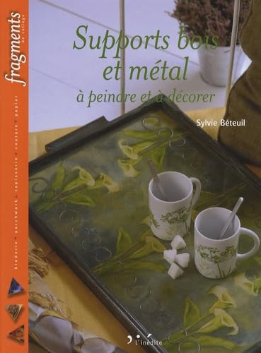 Supports bois et métal à peindre et à décorer book