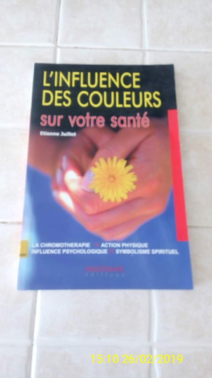 L'influence des couleurs sur votre santé book