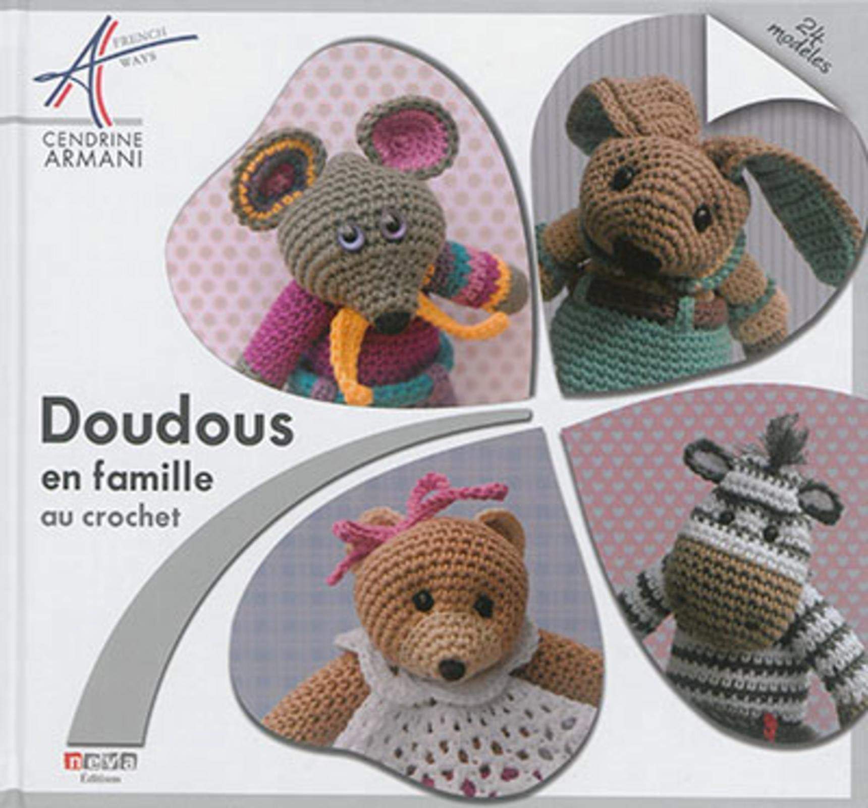 Doudous en famille au crochet: 24 modèles book