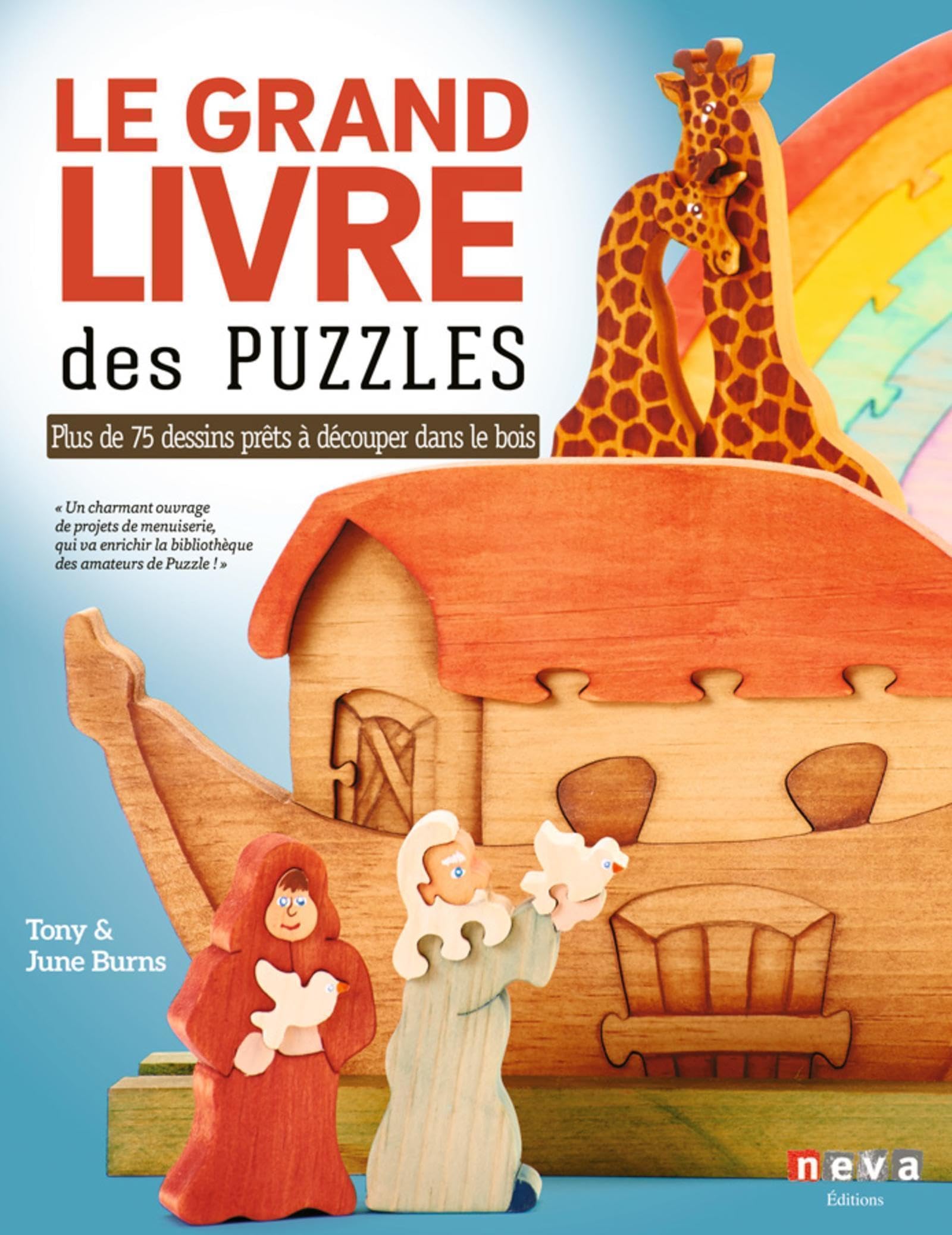 Le grand livre des puzzles: Plus de 75 dessins prêts à découper à la scie à chantourner book