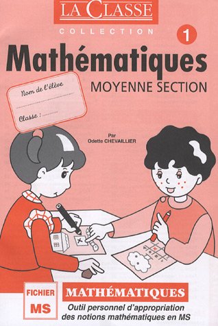 MATHEMATIQUES MOYENNE SECTION (2 cahiers) IO 2021 book