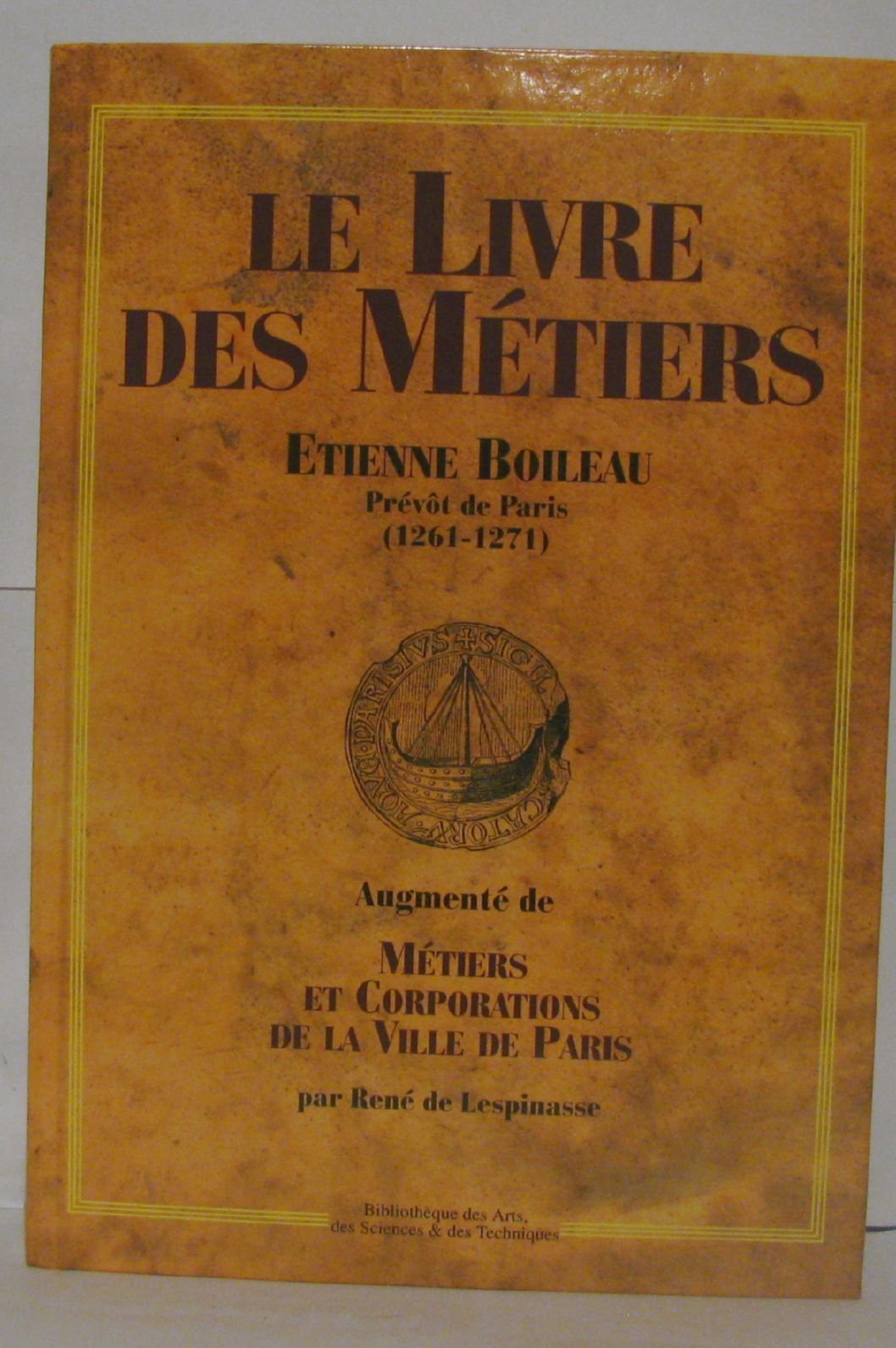 Le livre des métiers book
