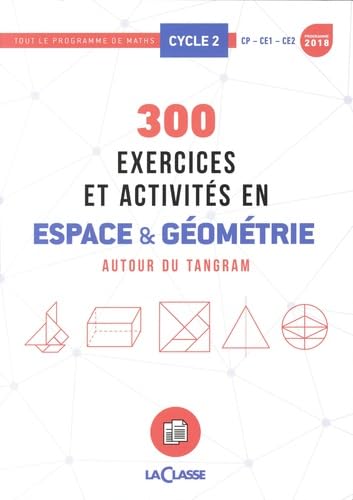 300 EXERCICES ET ACTIVITES EN ESPACE ET GEOMETRIE : Autour du tangram book