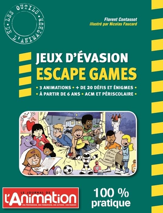 Jeux d'évasion Escape Games book