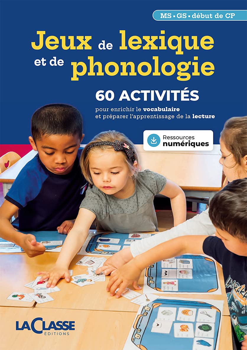 Jeux de lexique et de phonologie (livre + CDROM + Téléchargement) book