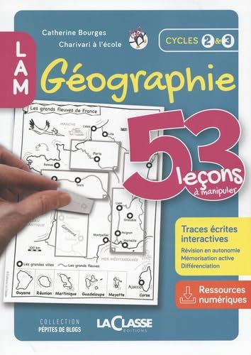 53 LECONS A MANIPULER EN GEOGRAPHIE CYCLE 2 ET 3 Professional & Reference Books