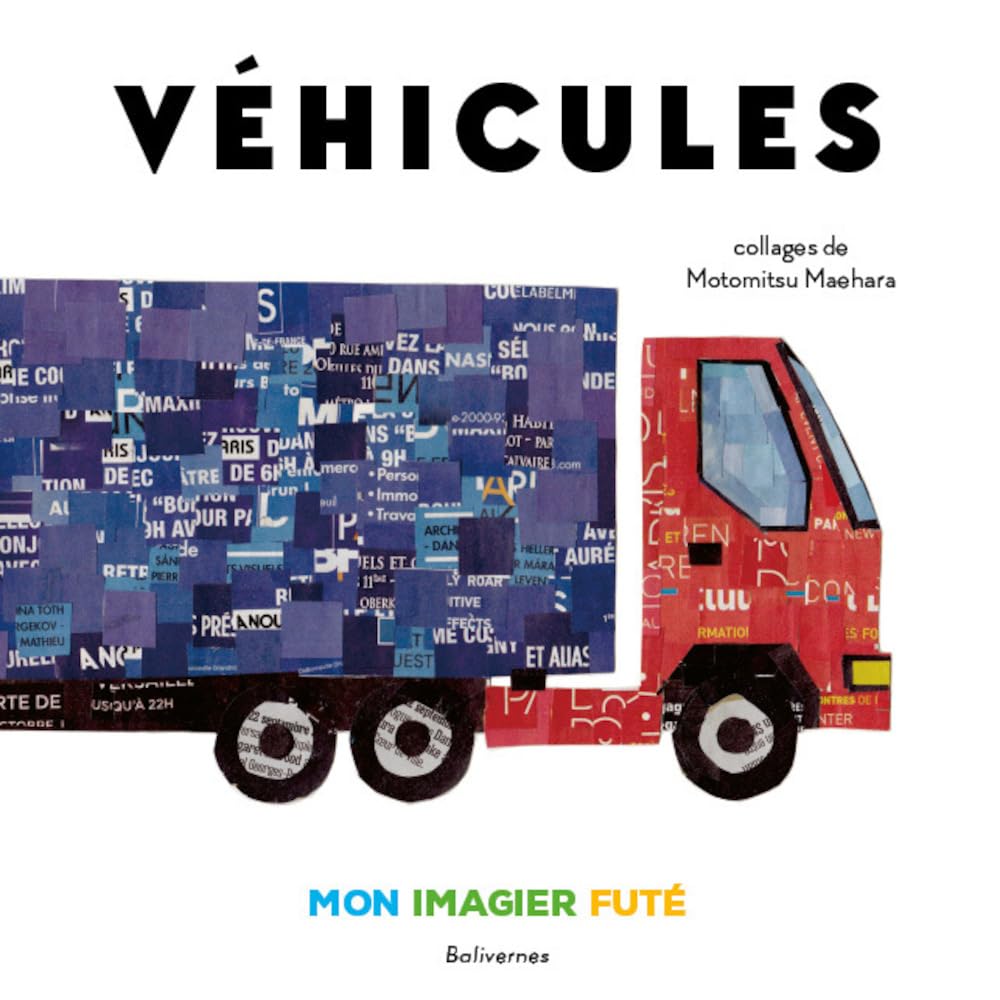 Véhicules : Mon imagier futé book