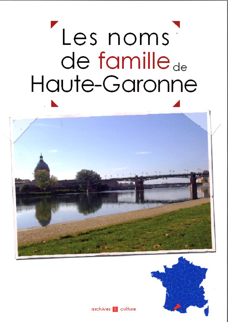 Les noms de famille de Haute-Garonne Books