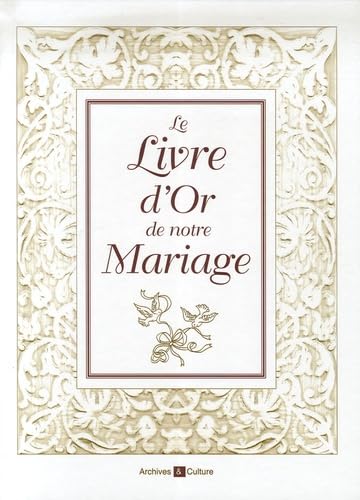 Le Livre d'or de notre Mariage Books