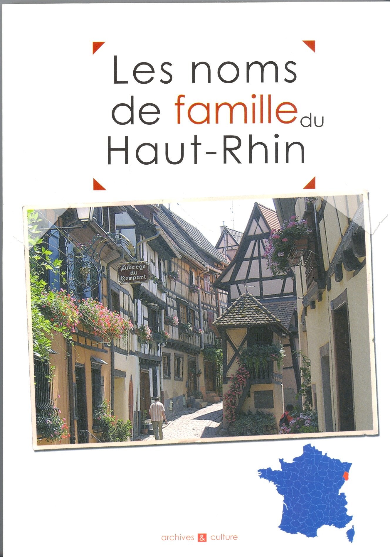 Les noms de famille du Haut-Rhin Books