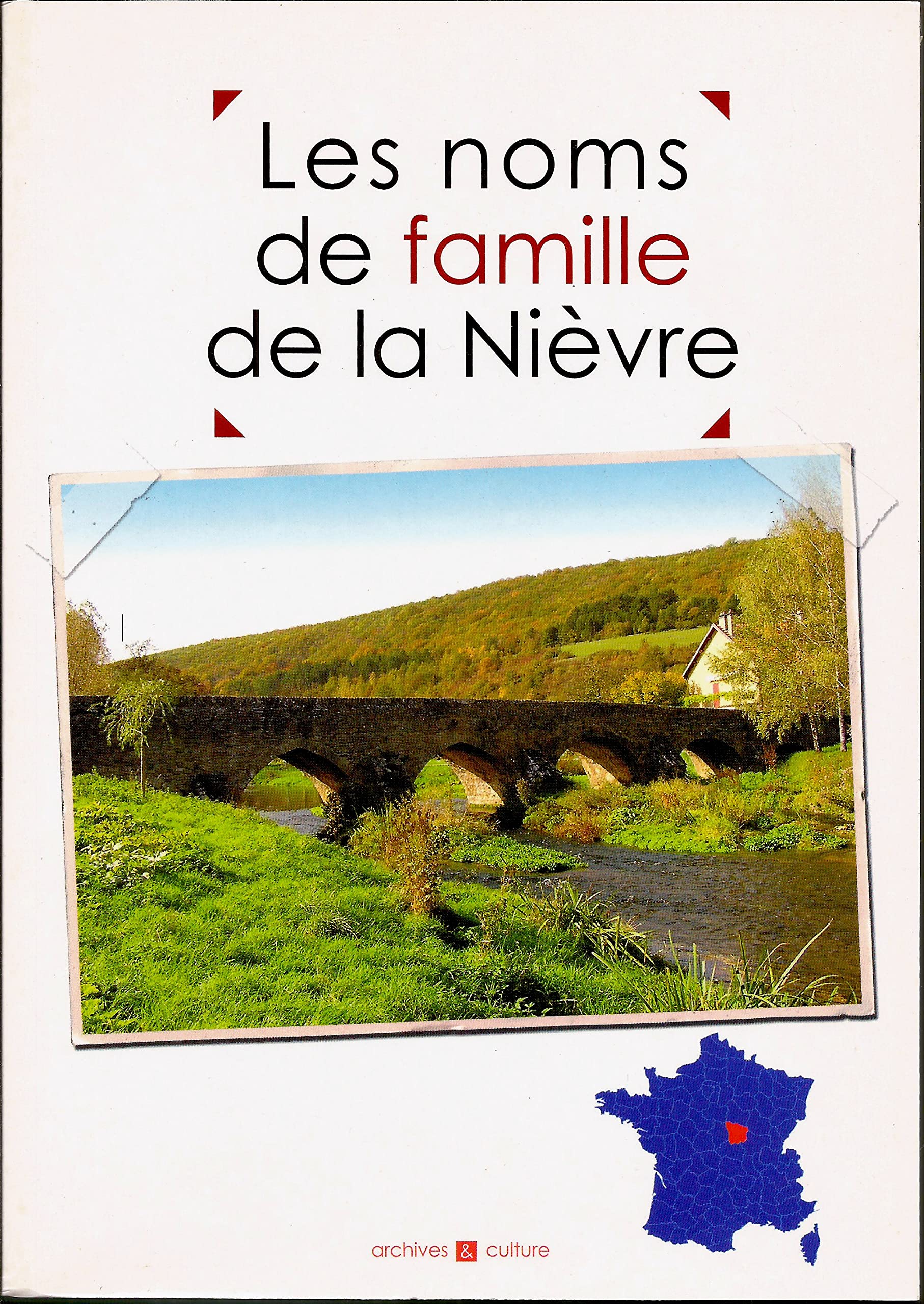 Les noms de famille de la Nièvre Books
