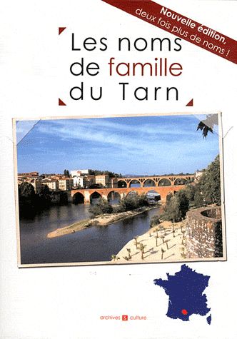 Les noms de famille du Tarn book