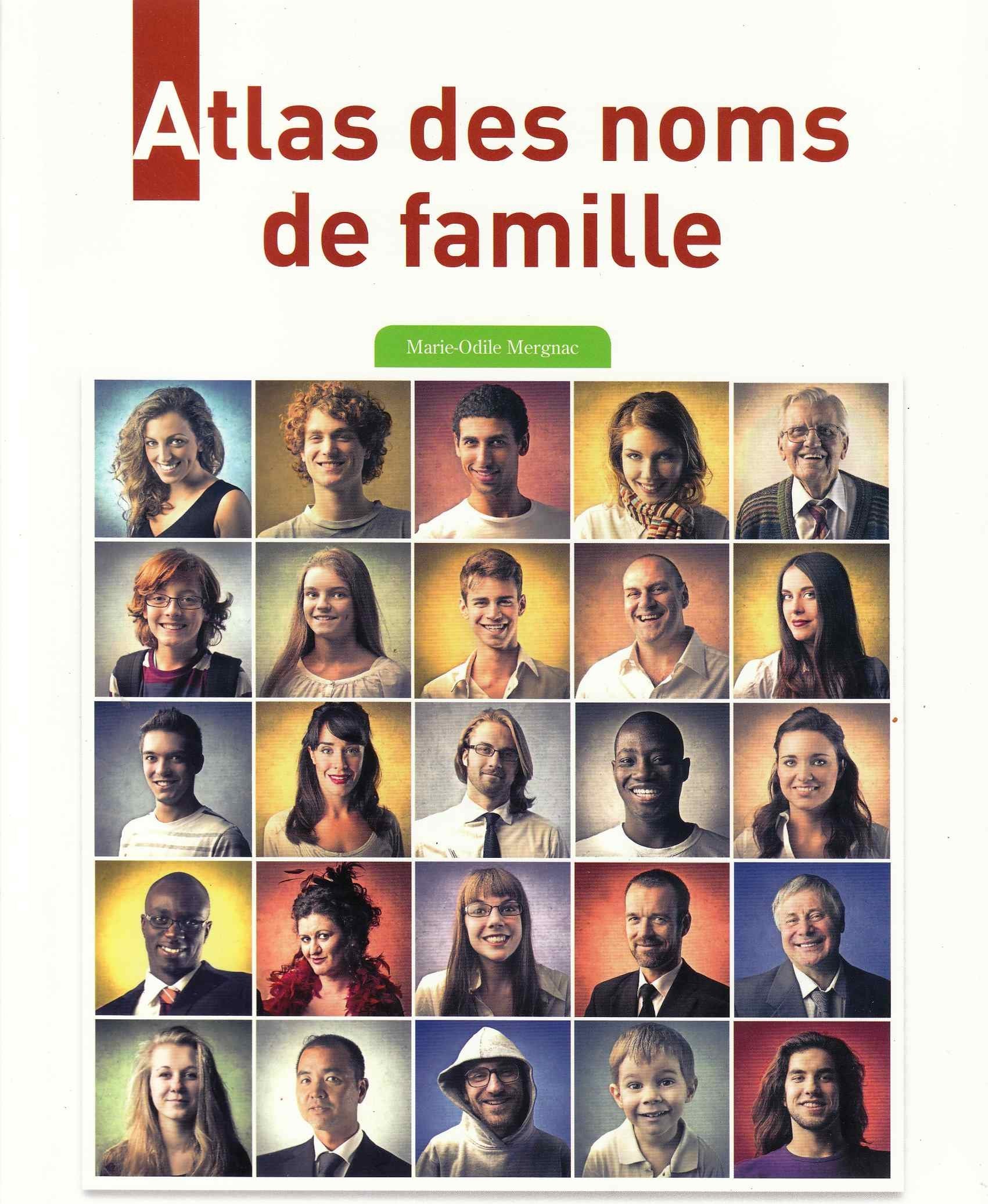 Atlas des noms de famille d'hier à aujourd'hui Books