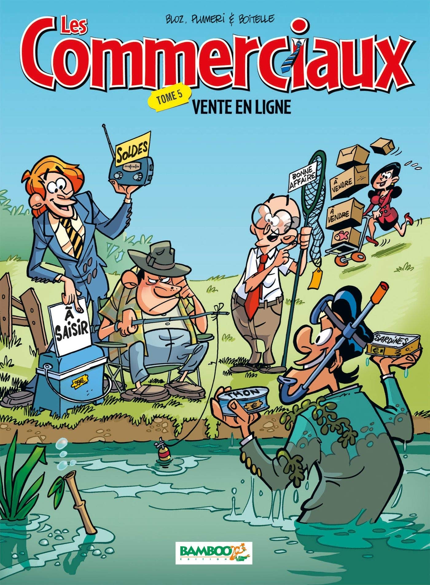 Les Commerciaux - tome 05: Vente en ligne Manga