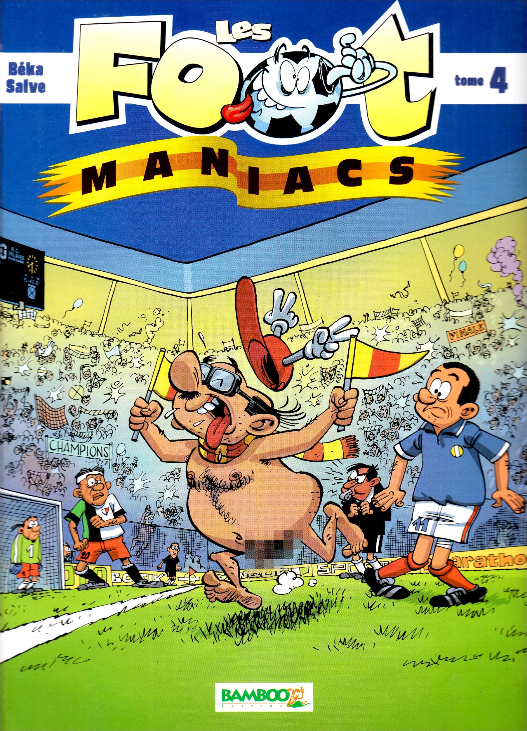 Les Footmaniacs T4 Top 5 Euro; Humour Books