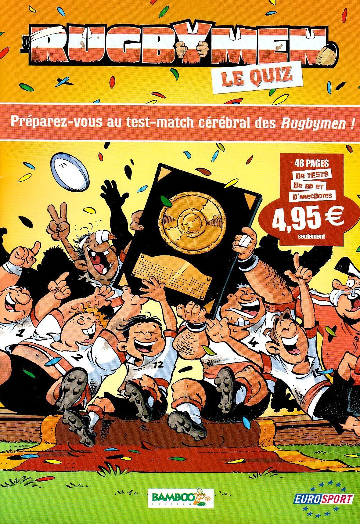 Le quiz: Préparez-vous au test-match cérébral des Rugbymen ! Books