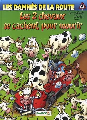 Les 2 chevaux se cachent pour mourir ; Vol au dessus d'un nid de 2 chevaux: Avec une plaque métal collector book