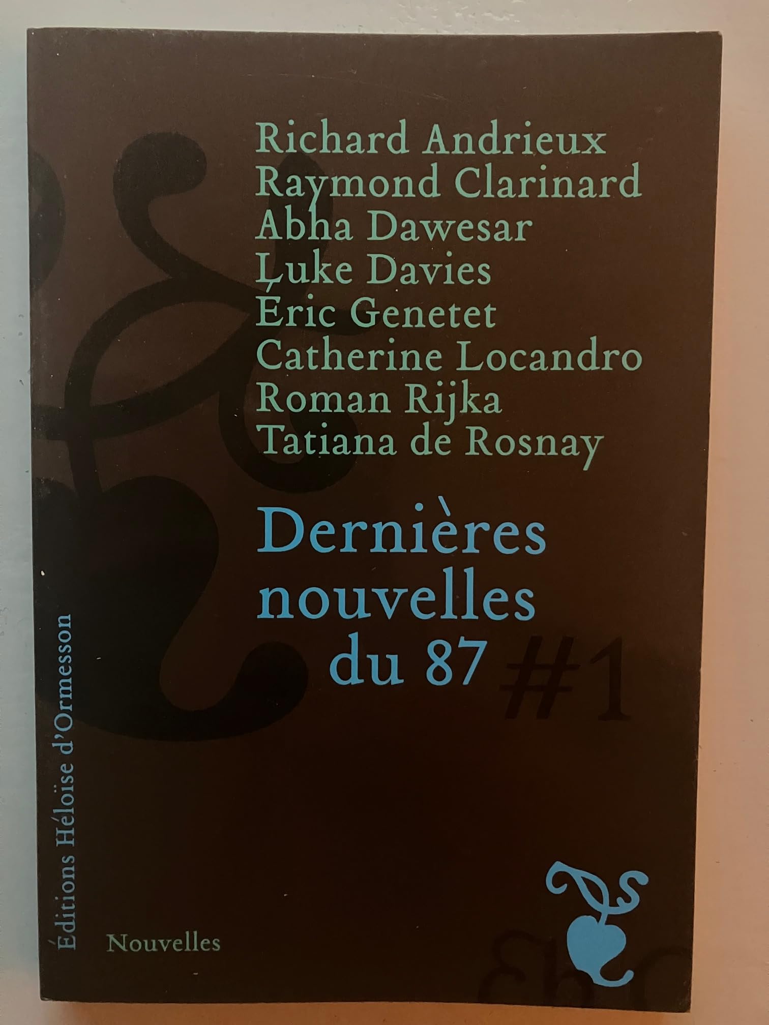 dernieres nouvelles du 87 Books