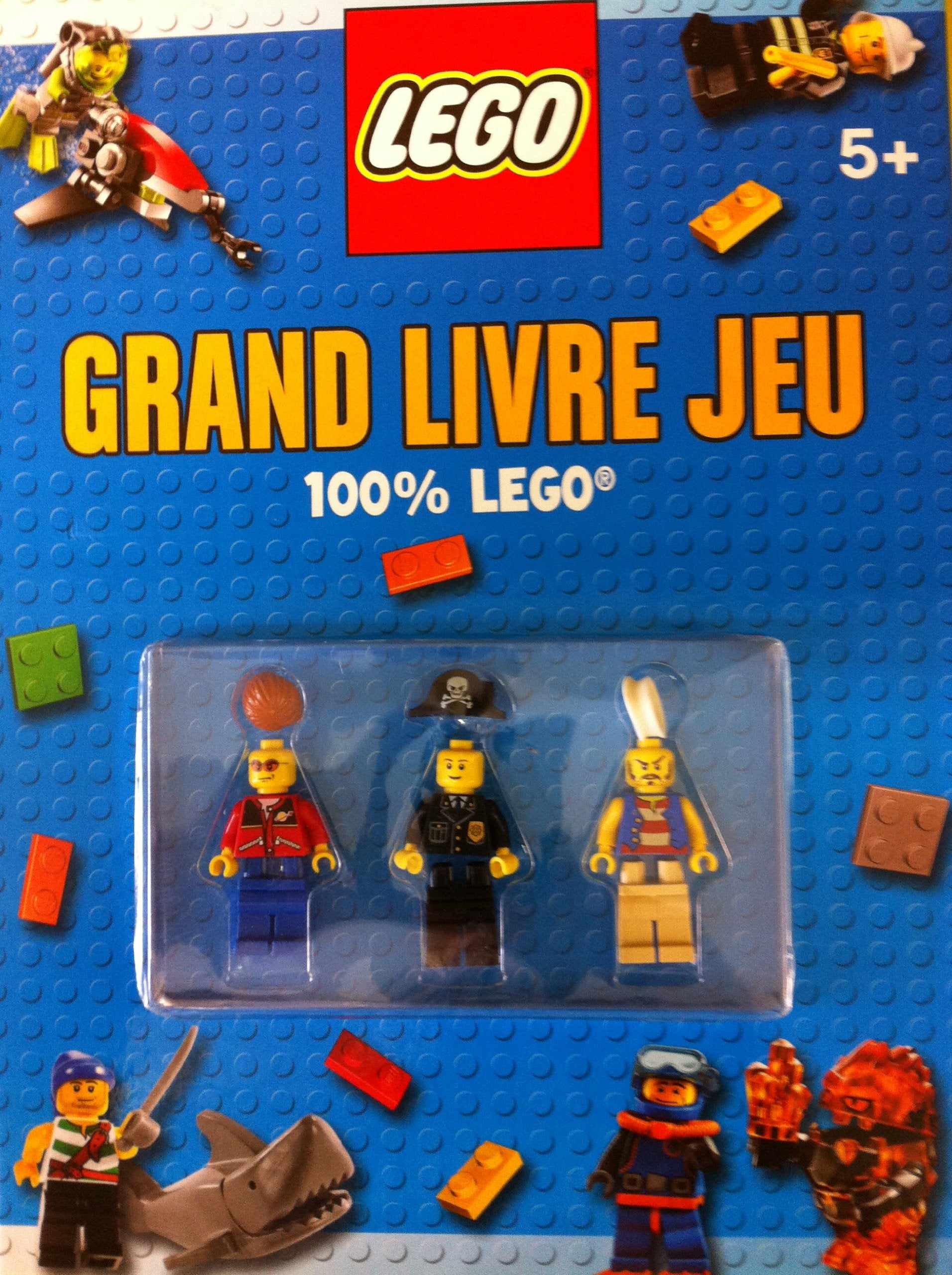 Lego grand livre jeu 3: Tout l'univers de LEGO Tiptoi & Games