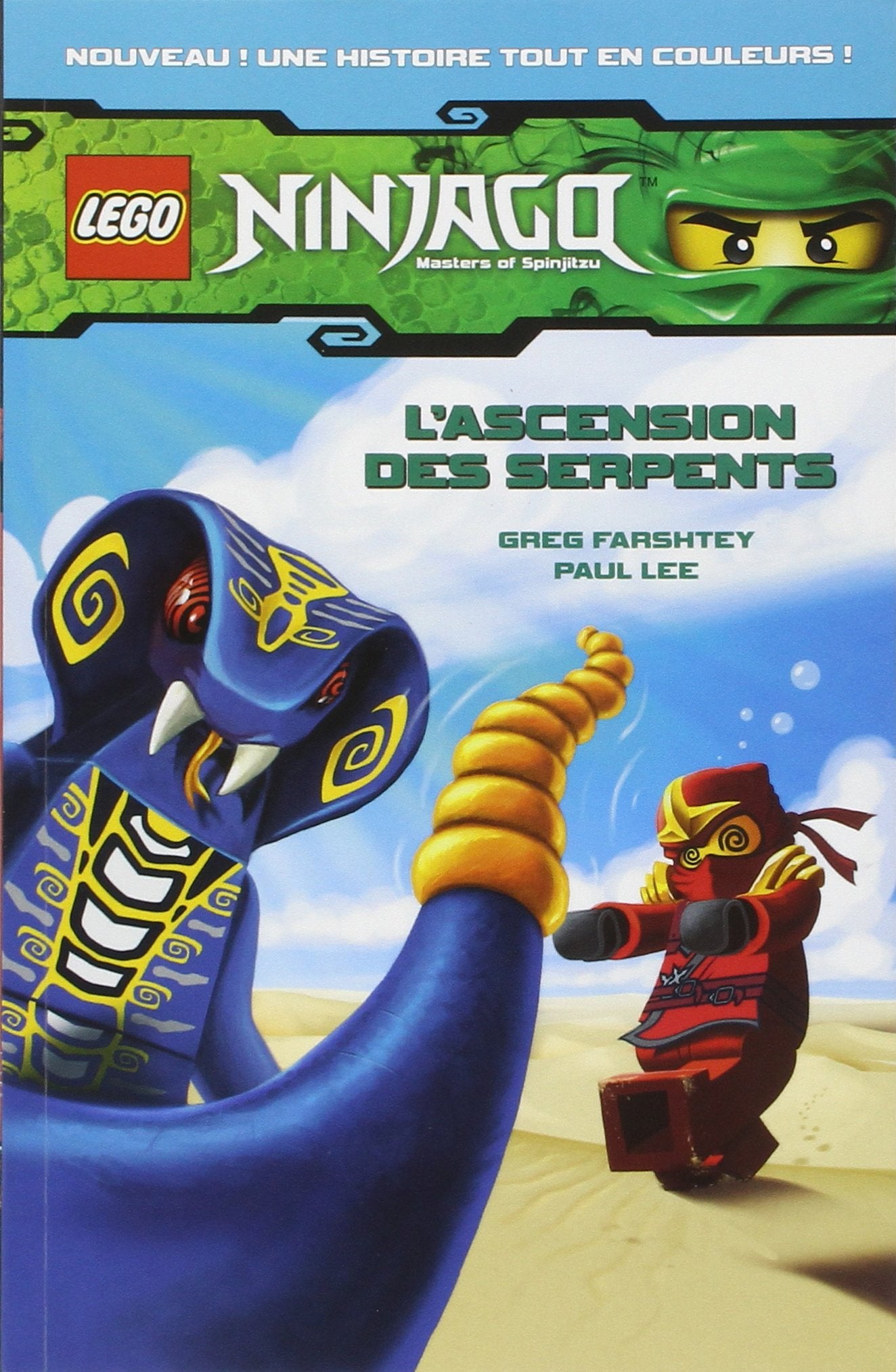 LEGO NINJAGO BD 1 L'ASCENSION DES SERPENTS book