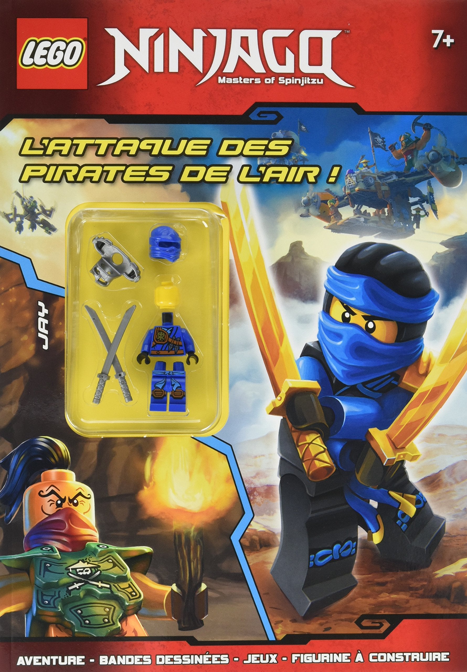 LEGO NINJAGO L'ATTAQUE DES PIRATES DE L'AIR book