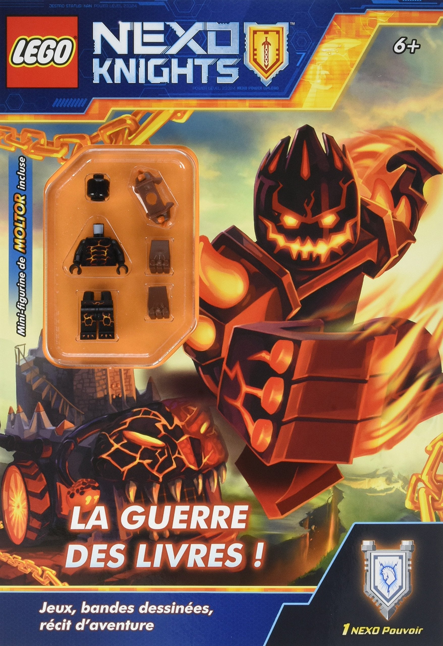 LEGO NEXO KNIGHTS 01 LA GUERRE DES LIVRES book