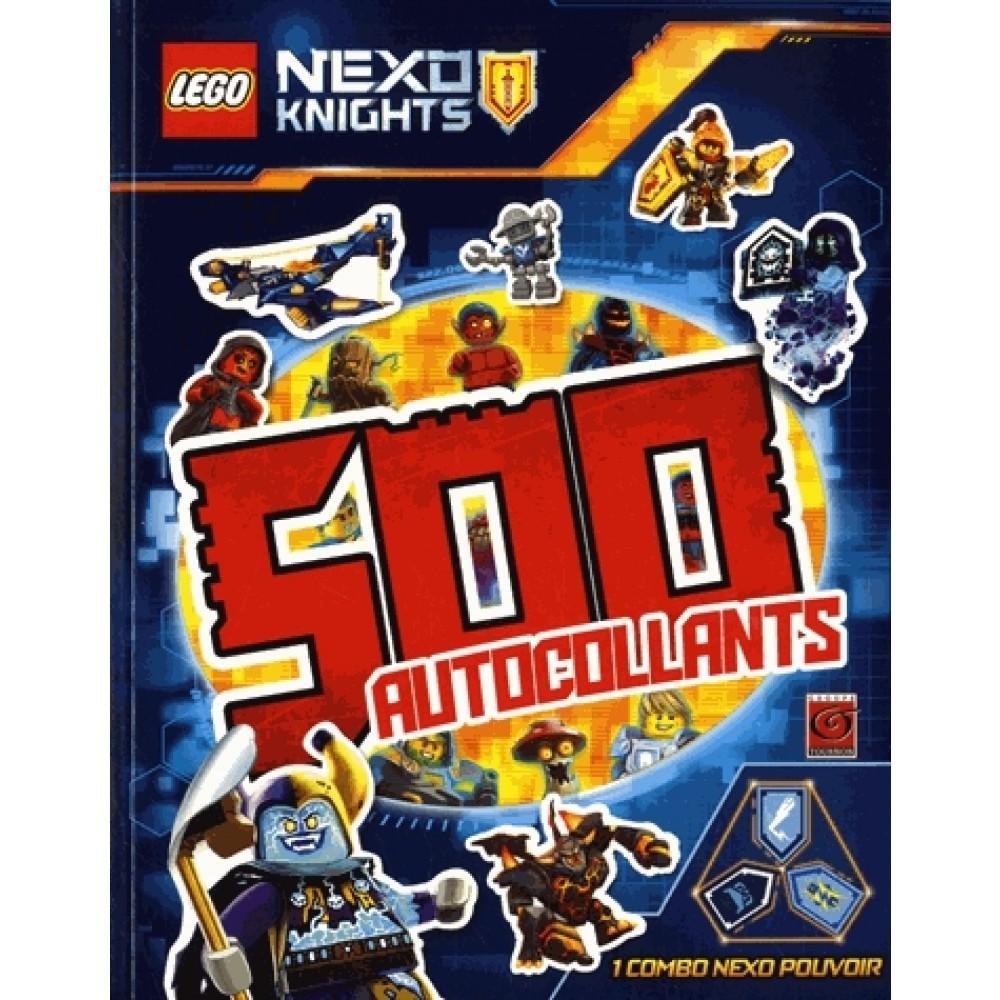 LEGO NEXO KNIGHTS SUPER STICKERS 01: 500 autocollants Tiptoi & Games