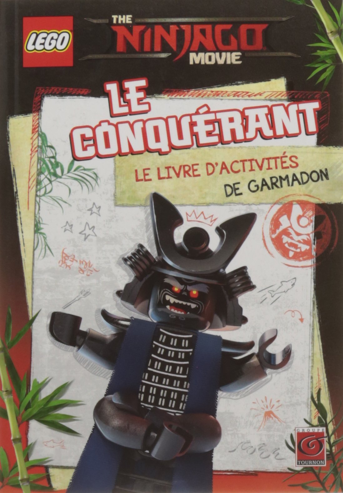 LEGO NINJAGO MOVIE LE JOURNAL DE GARMADON book
