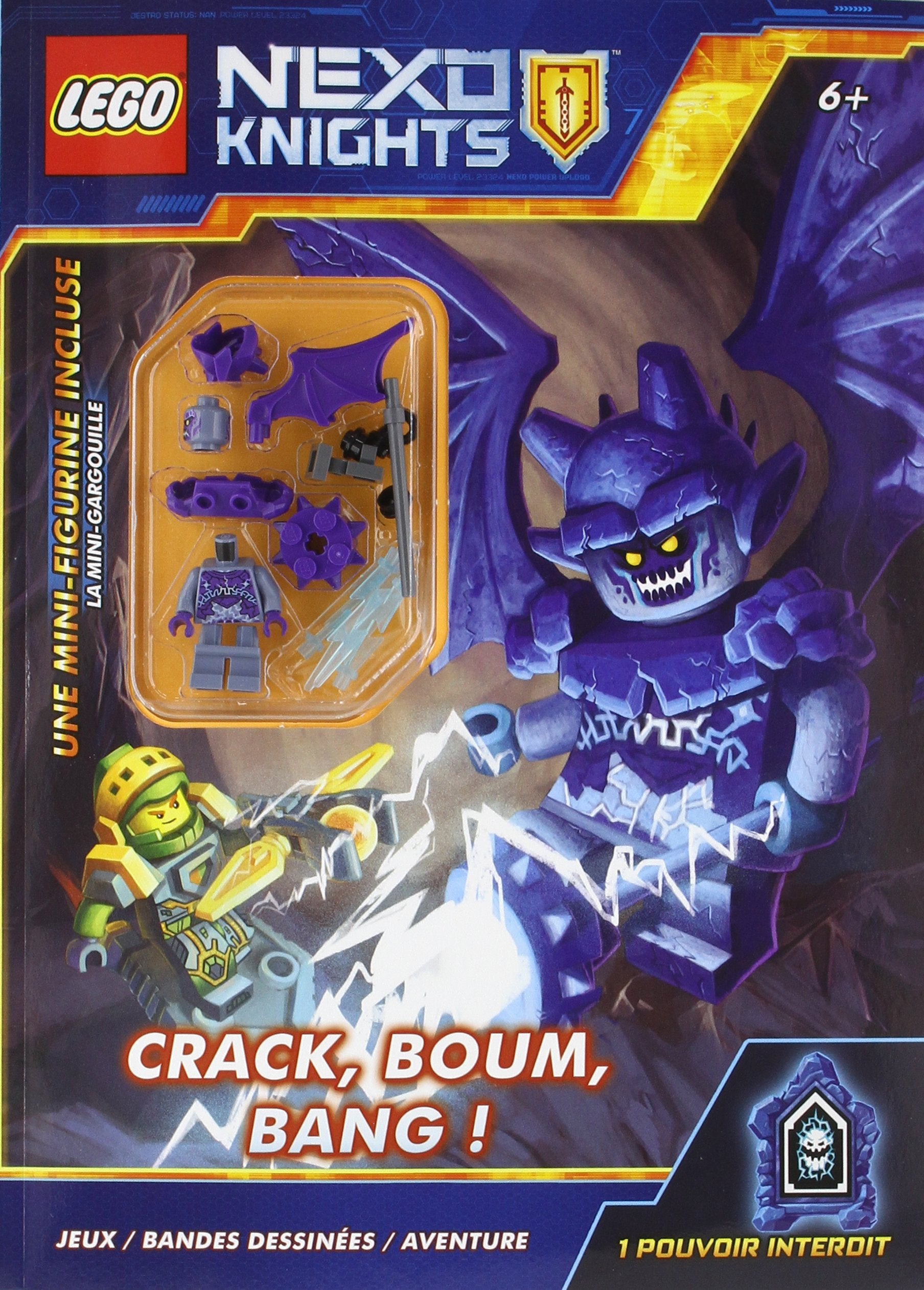 LEGO NEXO KNIGHTS CRACK, BOUM, BANG ! book