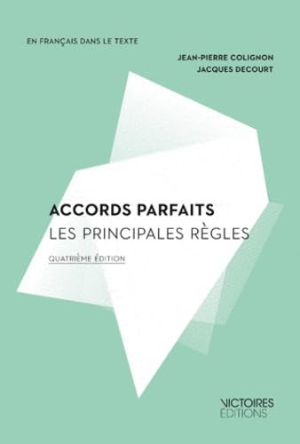 ACCORDS PARFAITS: Les principales règles Reading Aloud & Learning to Read