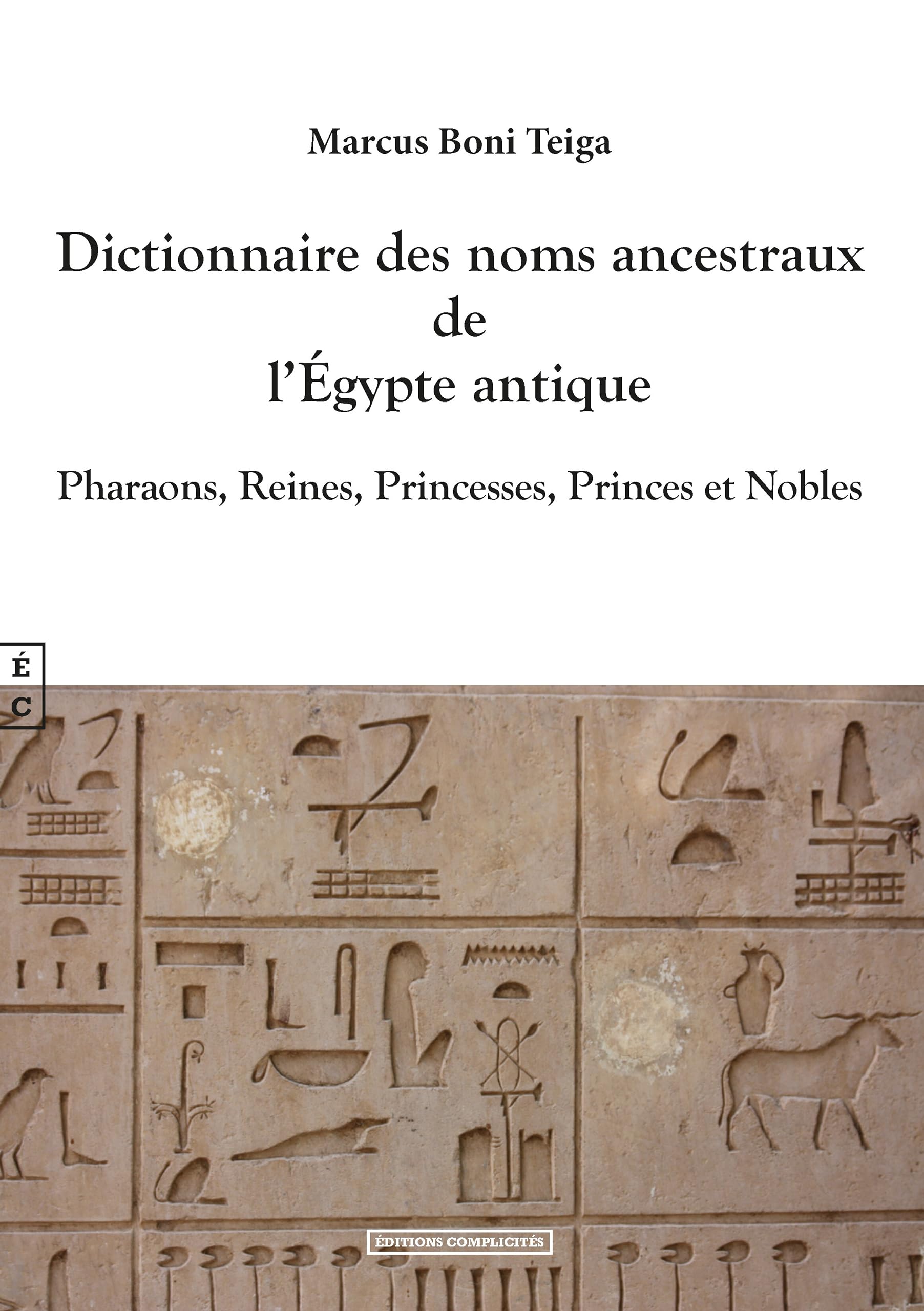 Dictionnaire des noms ancestraux de l'Egypte antique: Pharaons, Reines, Princesses et Nobles book