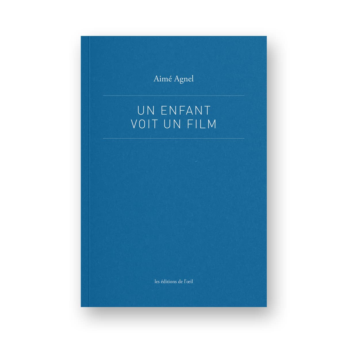 Un enfant voit un film book